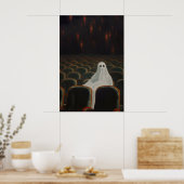 Geist im Theater Kunstprint Spuky Broadway Poster (Küche)