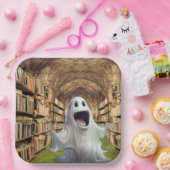 Geist in der Bibliothek Pappteller (Party)