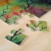 Geist in der Forest Fantasy Art Puzzle (Seite)