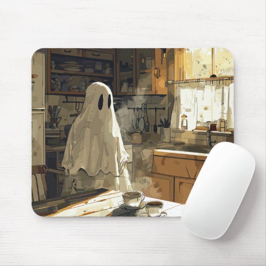 Geist in der Küche für Kaffee Mousepad (Mit Mouse)