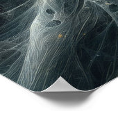 Geist in der Maschine: Eine Abstrakte Steampunkkun Poster (Ecke)