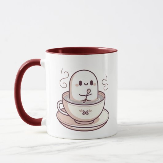 Geist in einem Teacup Tasse (Links)