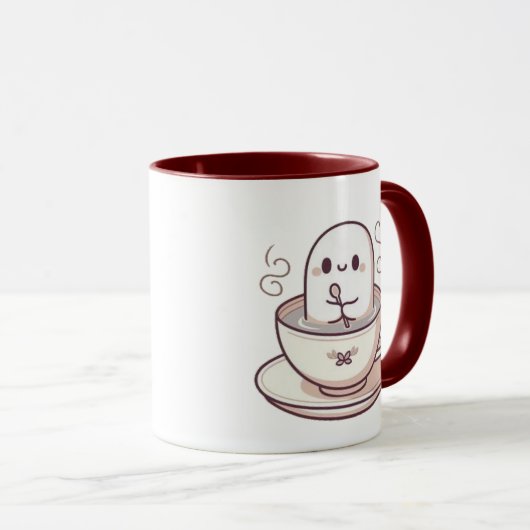 Geist in einem Teacup Tasse (VorderseiteRechts)