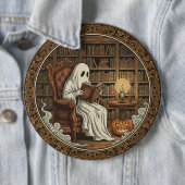 Geist in einer Bibliothek Button (Beispiel)