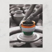 Geist Indiens Postkarte (Vorderseite)