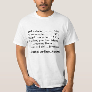 Geist-Jagd-T-Shirt T-Shirt