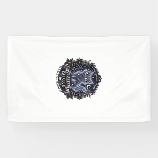 Geist Jenseits Katze Katze Vater Geschenkidee - Ge Banner (Horizontal)