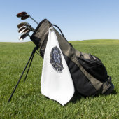 Geist Jenseits Katze Katzen-Vater Geschenkidee - G Golfhandtuch (Gras)