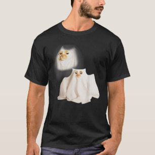 Geist-Kätzchen-Meme Geist-Katze Lustige Zauberkatz T-Shirt