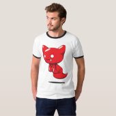 Geist-Katze T-Shirt (Vorne ganz)
