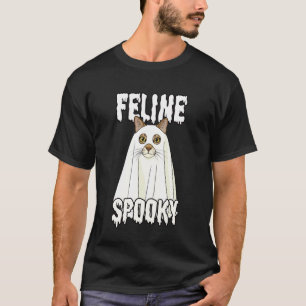 Geist Katzen Meme, Katzen Gespenstisch, Wortspiel, T-Shirt