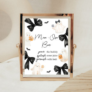 Geist Klein Boo Halloween Mama Osa Bar Schild