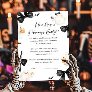 Geist Klein Boo Halloween Wie groß ist Mommys Bauc