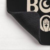 Geist, Körper, Seele, Design, Yoga Meditation Lanc Mousepad (Ecke)