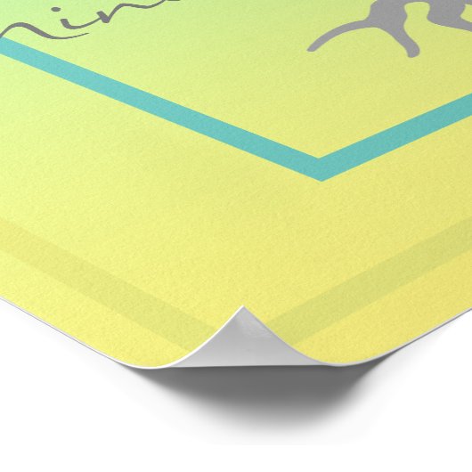 Geist, Körper, Soul Meditation Poster (Ecke)