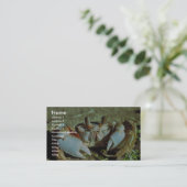 Geist-Krabbe Visitenkarte (Stehend Vorderseite)