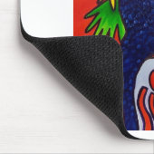 Geist-Krieger durch Piliero Mousepad (Ecke)