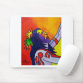 Geist-Krieger durch Piliero Mousepad (Mit Mouse)