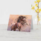 Geist-Krieger Notecard Karte (Gelbe Blume)