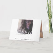 Geist-Kriegers-deluxer Designer A7 Noteard Karte (Rückseite)