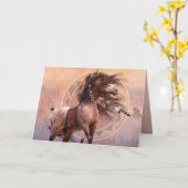 Geist-Kriegers-deluxer Designer A7 Noteard Karte (Gelbe Blume)