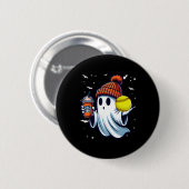 Geist-Kürbis-Getränke Beanie Herbst Softll Liebhab Button (Vorne & Hinten)