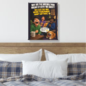 Geist Leinwanddruck (Insitu (Schlafzimmer))