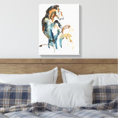 Geist Leinwanddruck (Insitu (Schlafzimmer))
