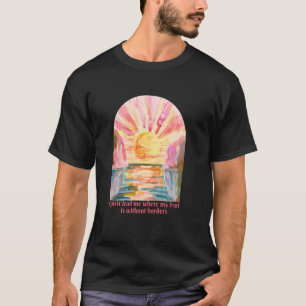 Geist leite mich vertrauen hoffnung glaube Jesus C T-Shirt