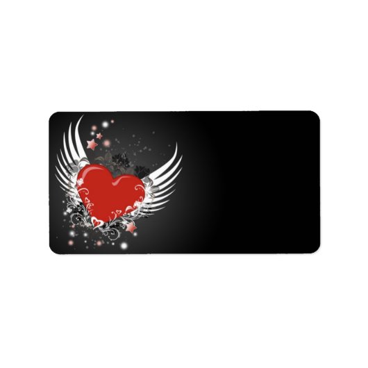 Geist-Liebe Adressaufkleber (Vorne)