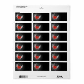 Geist-Liebe Adressaufkleber (Vorne)