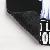 Geist lustiger Fitnessstudio-Workout Bodybuilding Mousepad (Ecke)