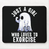 Geist lustiger Fitnessstudio-Workout Bodybuilding Mousepad (Vorne)