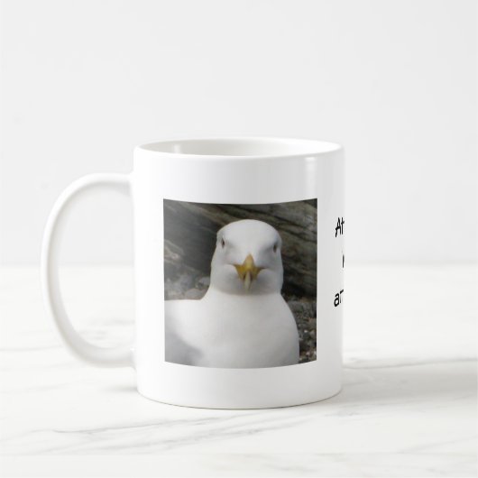 Geist mit Einstellung Kaffeetasse (Links)