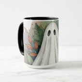 Geist mit Herbstleaves Tasse (Vorderseite Links)