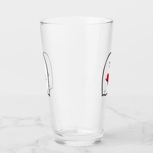 Geist mit Herz Glas (Rechts)