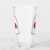 Geist mit Jack-o-Lantern Glas (Rechts)