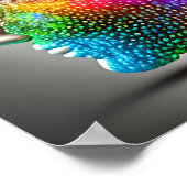 Geist mit Licht Poster (Ecke)