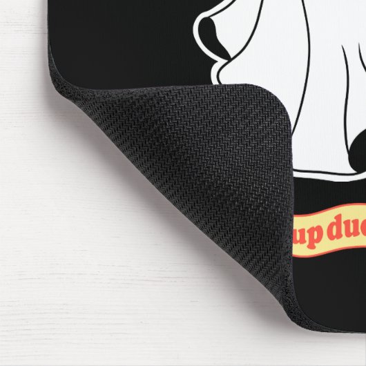 Geist mit Liebe Augen 'sup Typ Anpassbar Mousepad (Ecke)