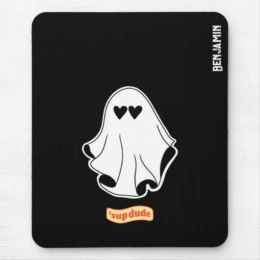 Geist mit Liebe Augen 'sup Typ Anpassbar Mousepad (Vorne)