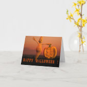 Geist mit Pumpkin Karte (Gelbe Blume)