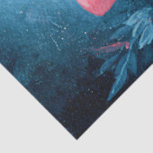 Geist mit rosa Bow-Dekoupage Seidenpapier (Ausschnitt)