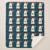 Geist mit Weihnachtsbaum Sherpadecke (Vorderseite)