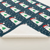 Geist mit Weihnachtsbaum Sherpadecke (3/4)