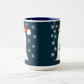 Geist mit Weihnachtsbaum Tasse (Zentrum)