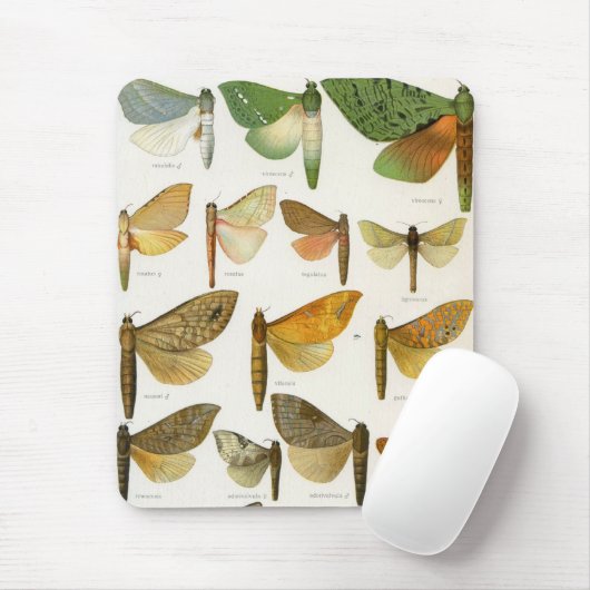 Geist-Motten Mousepad (Mit Mouse)