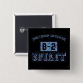 Geist NG B-2 - BLAU Button (Vorne & Hinten)