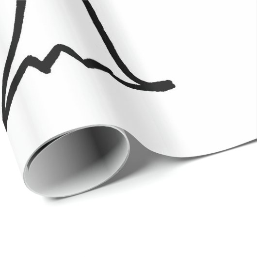 GEIST Packpapier FÜR HALLOWEEN (Rolleneckpunkt)