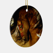 Geist-Pferd Keramikornament (Rechts)