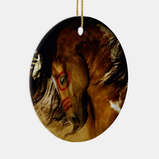 Geist-Pferd Keramikornament (Rechts)